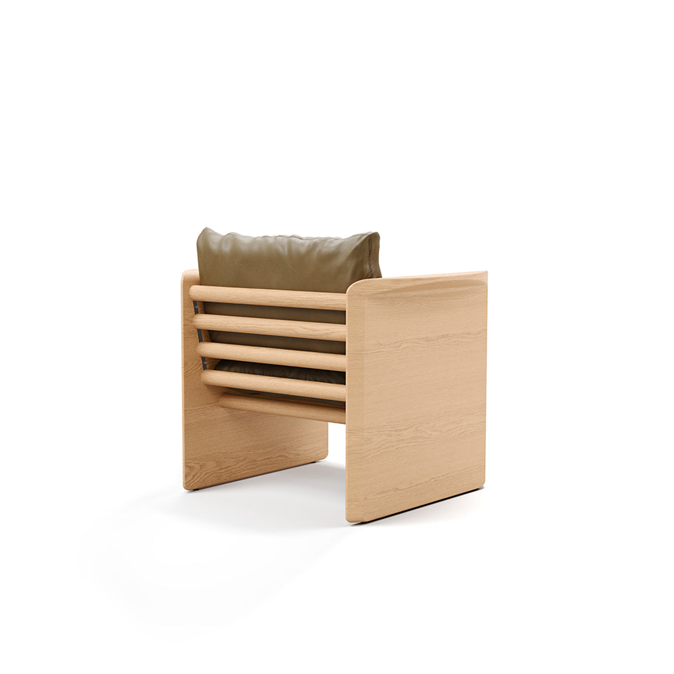 Cove Club Chair - Oak