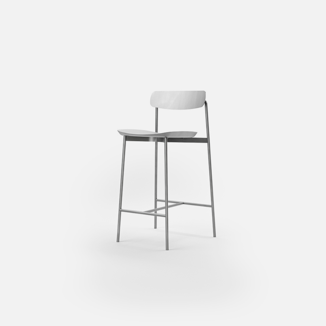 Sia Outdoor 650 Stool - Slate