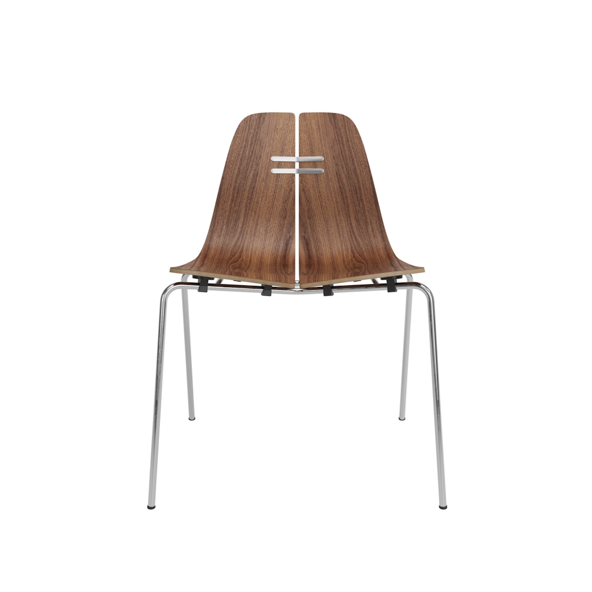 PK3 Chair, Oak/Chrome