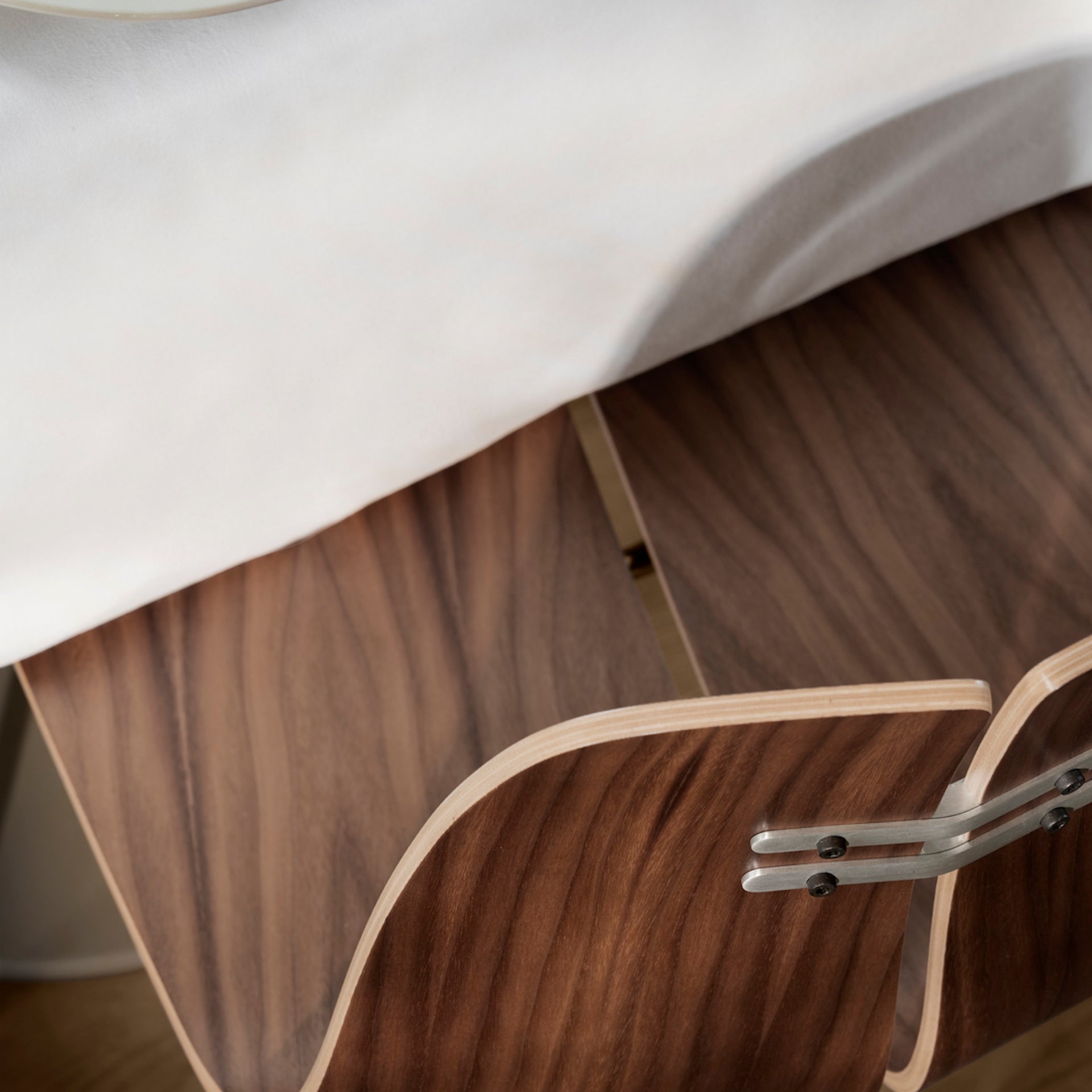 PK3 Chair, Oak/Chrome