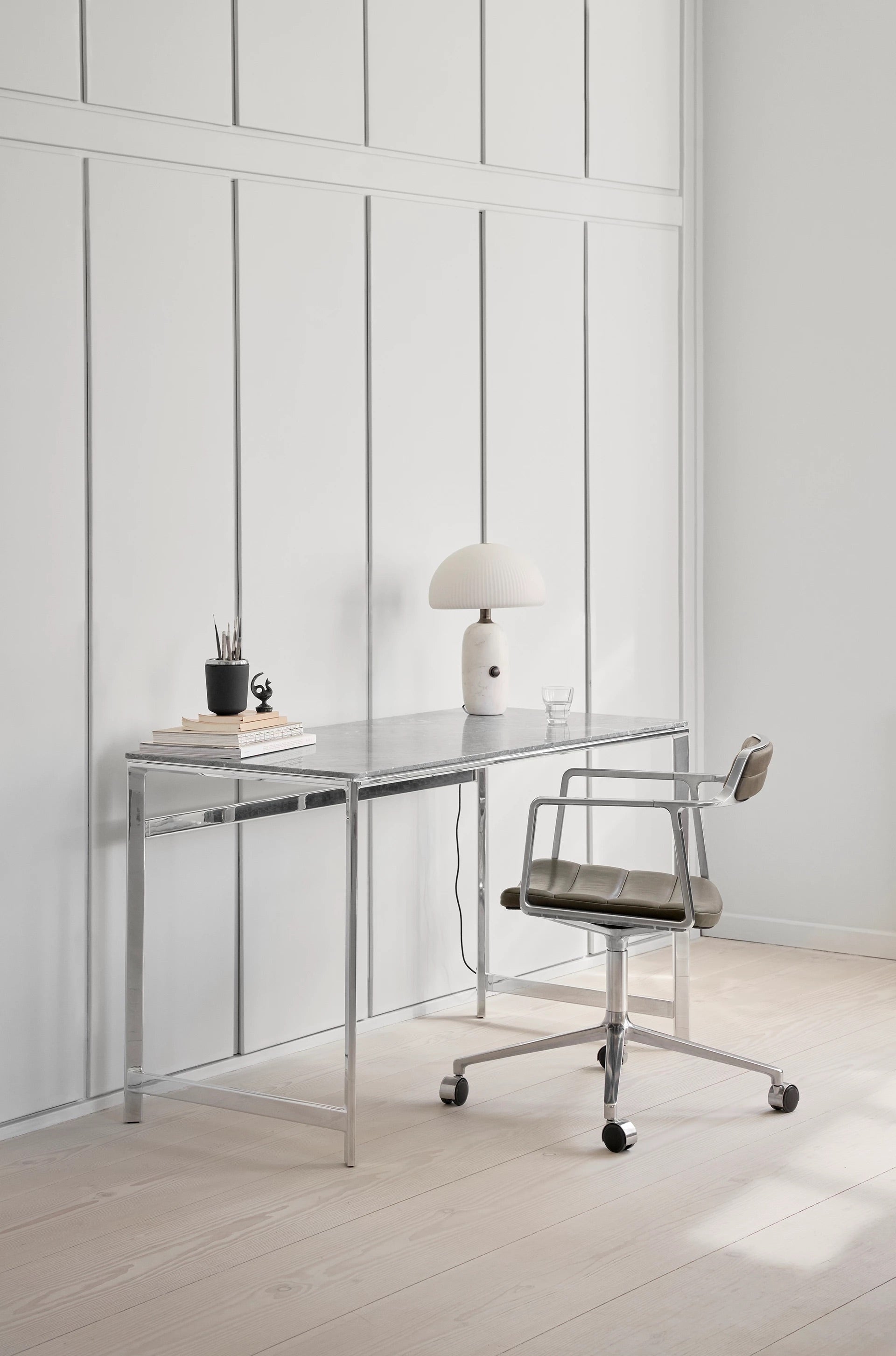 Vipp430 Studio Desk - Ocean Grey Marble