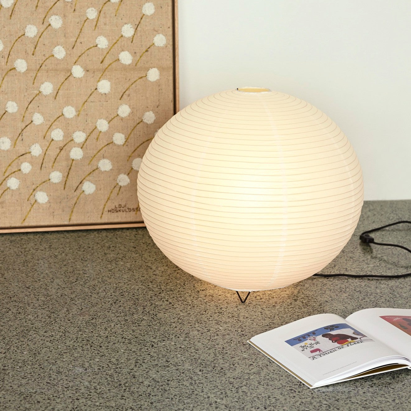 Rice Paper Floor Shade -Ø56