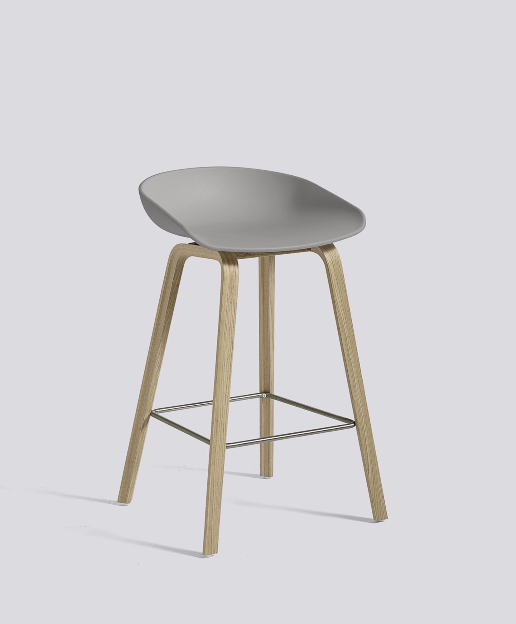 AAS32 Stool - Bar Height, Front Upholstery