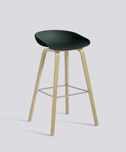 AAS32 Stool - Bar Height, Front Upholstery