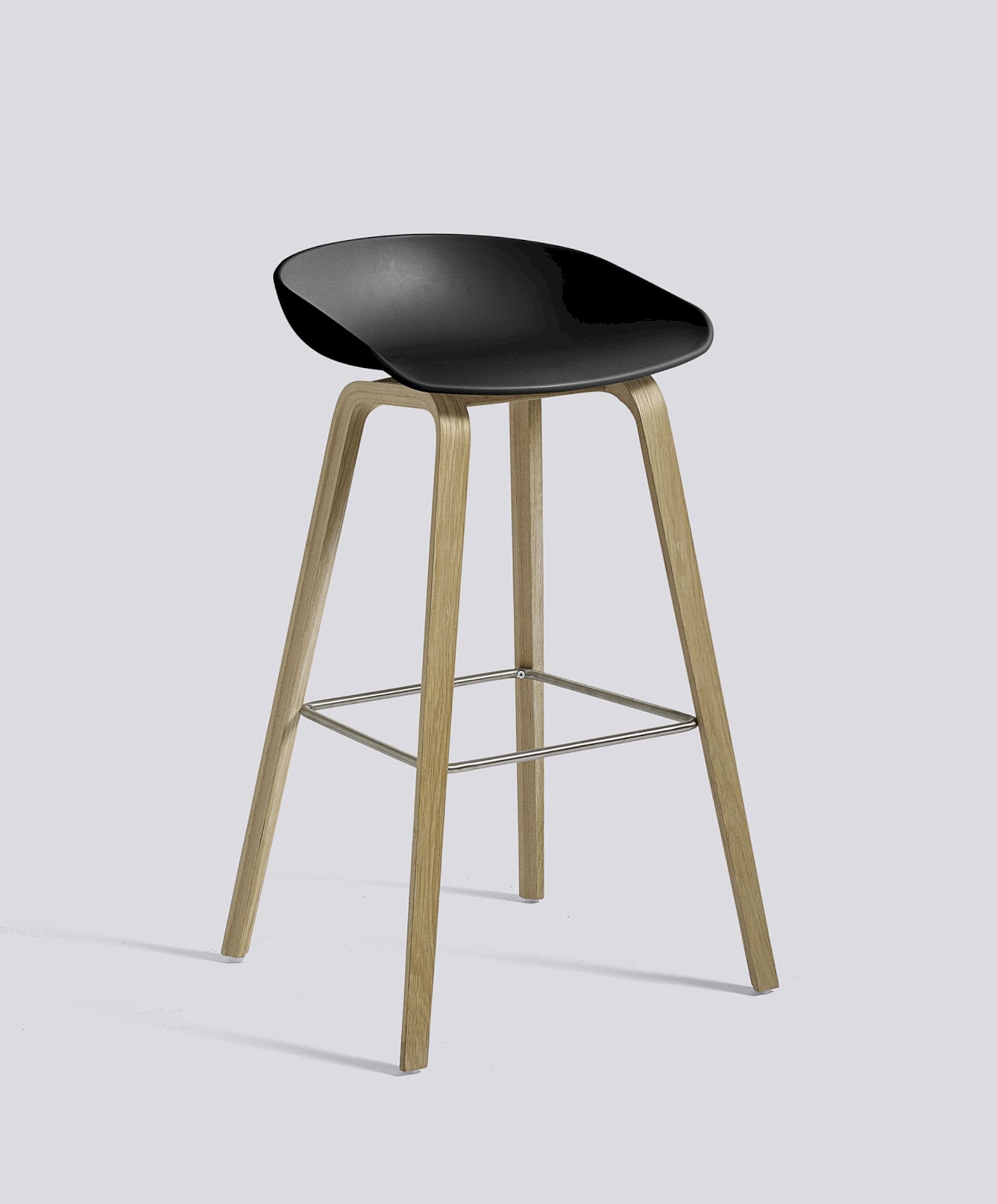 AAS32 Stool - Bar Height, Front Upholstery