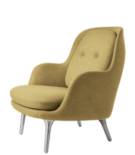 Fri Easy Chair - Brushed Aluminium