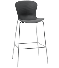 NAP Bar Stool, Chrome Base, n/arms