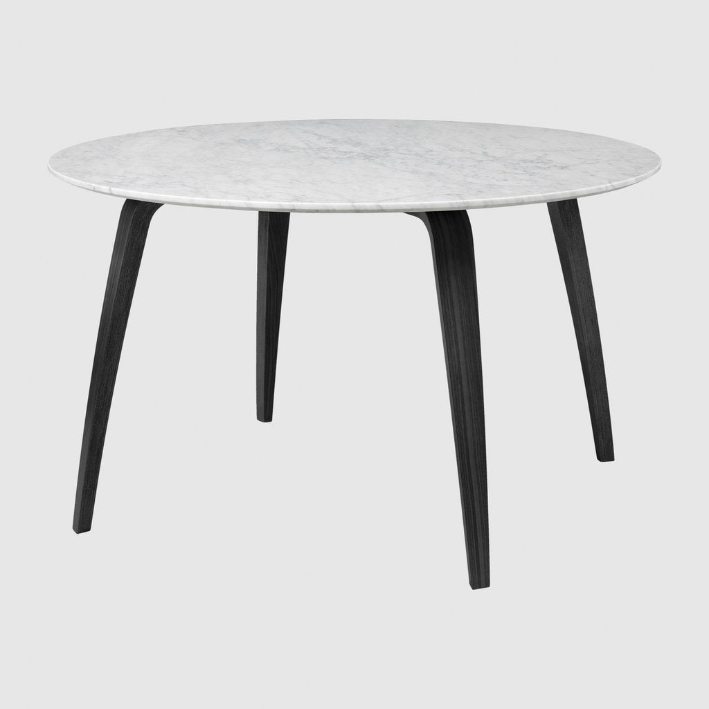 Gubi Dining Table Round Ø130 Marble