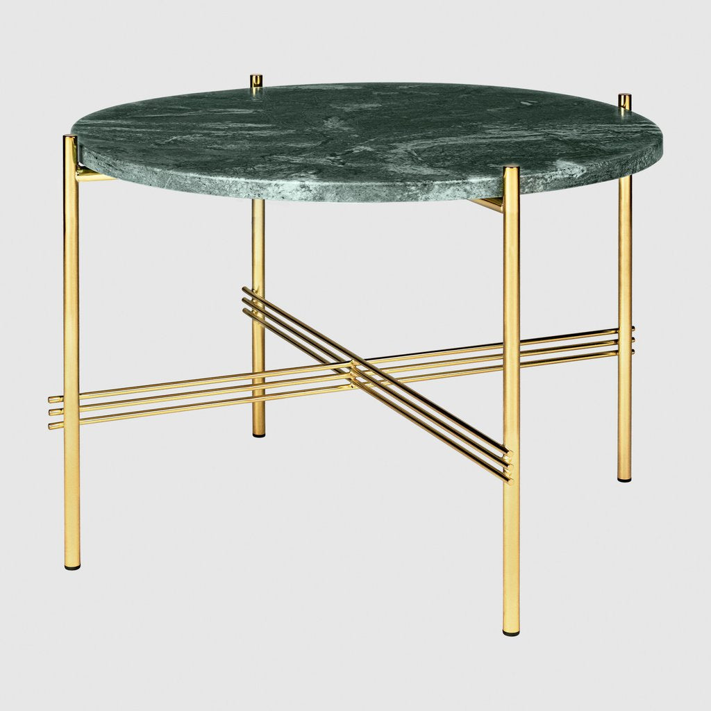 TS Coffee Table - Round, Ø55, Brass base