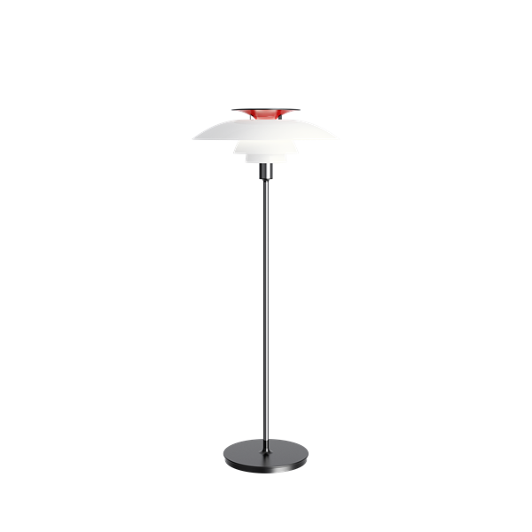 PH 80 Floor Light White Opal Acryl