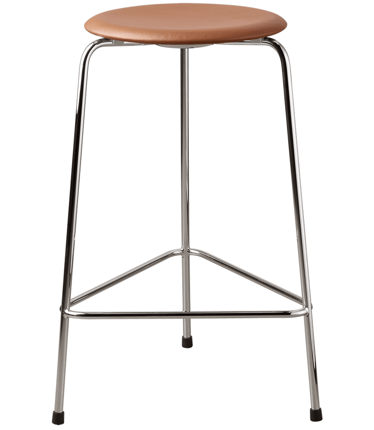 High Dot - Walnut Leather, Chrome