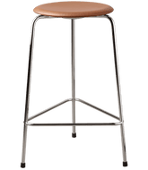 High Dot - Walnut Leather, Chrome