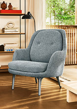 Fri Easy Chair - Brushed Aluminium