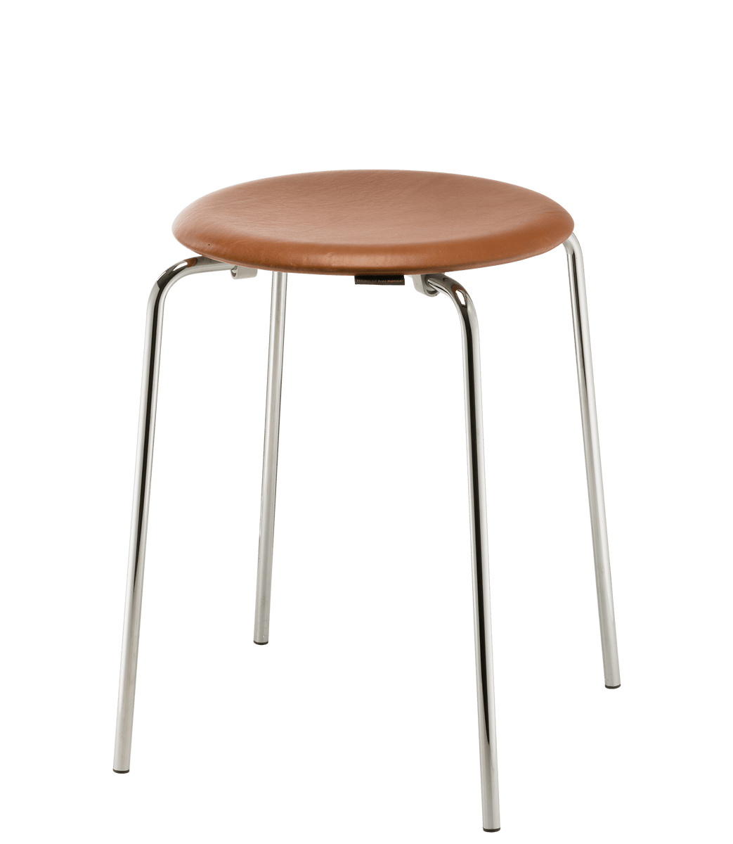 Dot Stool, Walnut Leather – Cult - NZ