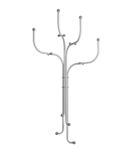Coat Tree Wall Light Grey