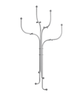 Coat Tree Wall - Light Grey/Grey Knobs