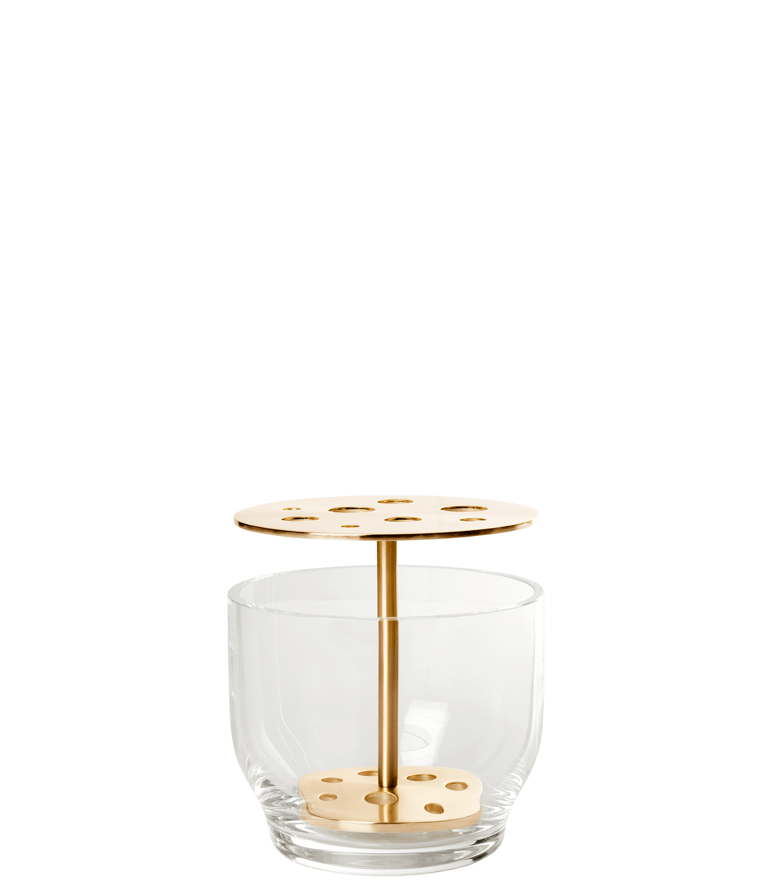 Ikebana Vase Small - Brass