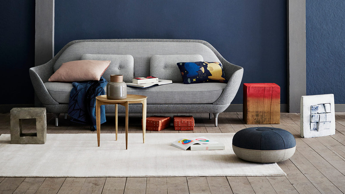 Pouf - Large, Concrete