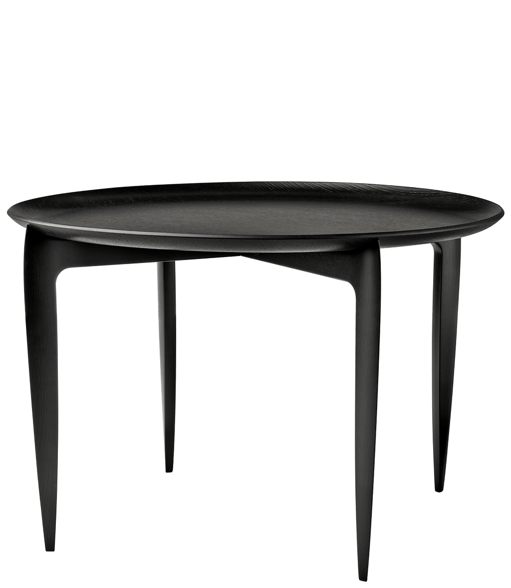 Tray Table - Black ø60cm