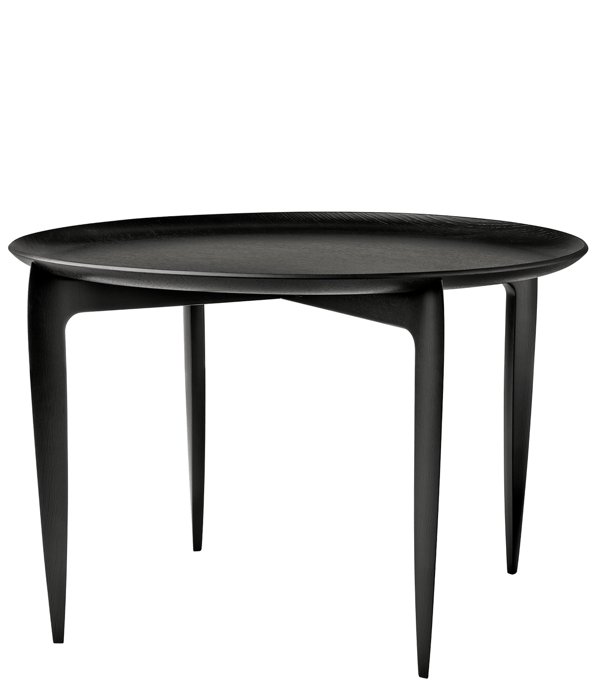 Tray Table - Black ø60cm