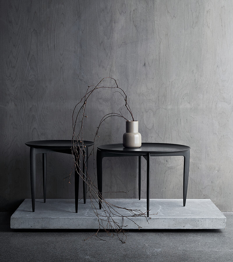 Tray Table - Black ø60cm
