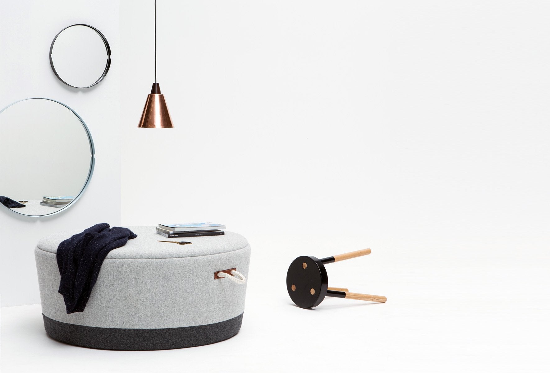 Duffel Ottoman, 1000mm dia