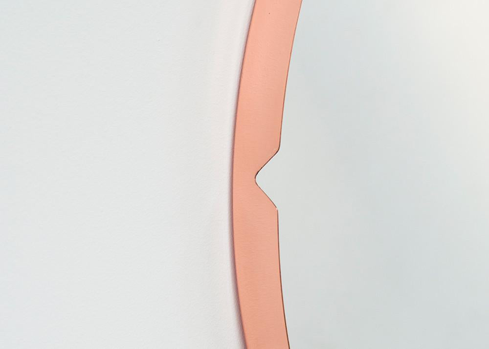 Press Mirror - powdercoated finish