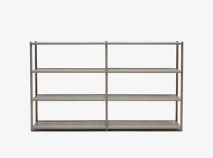 Raft Shelf - Double Bay 136cmH 4 Shelves