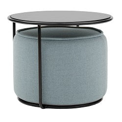 Tom Pouf & Side Table