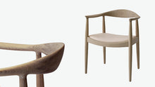 PP501 Round Chair / The Chair, cane seat