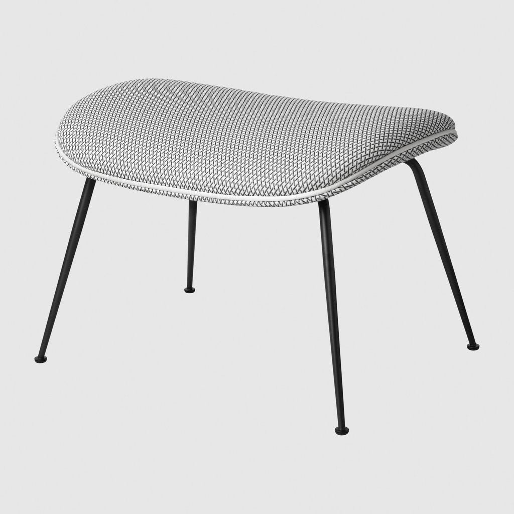 Beetle Ottoman with Black Matt Base