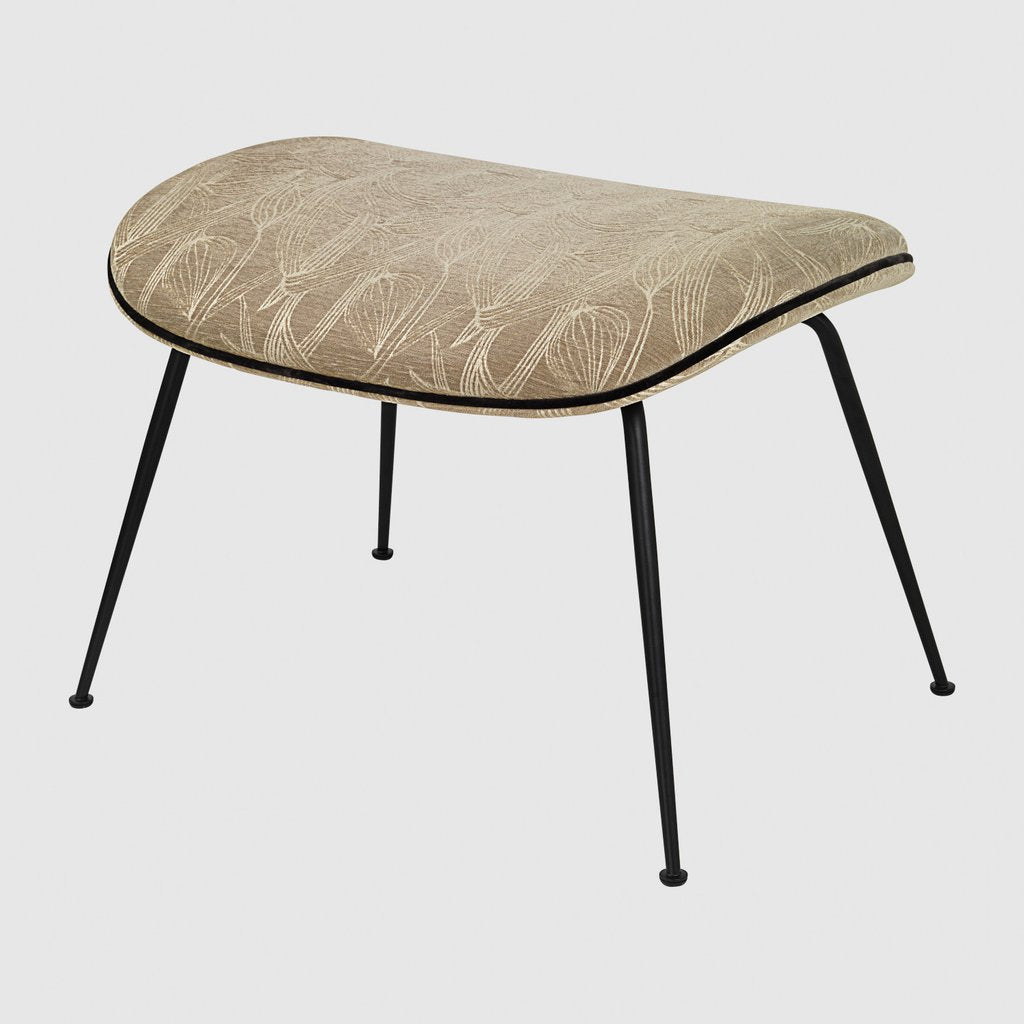 Beetle Ottoman with Black Matt Base