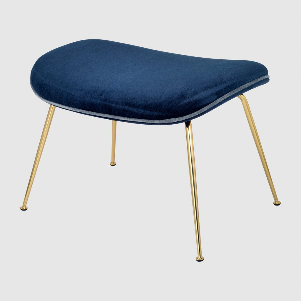 Beetle Ottoman with Black Matt Base