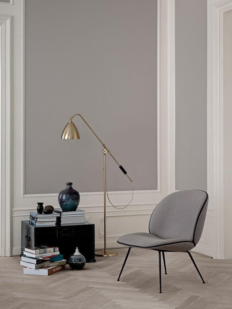 Beetle Lounge, Black Matt Conic Base