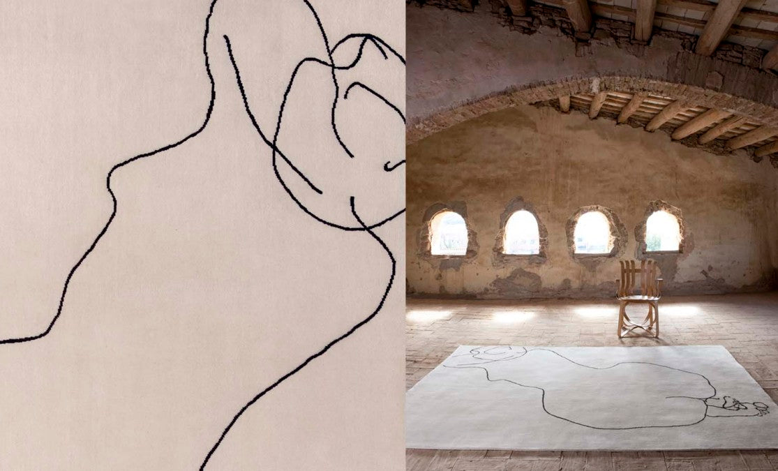 Chillida Gravitacion 1994 Rug