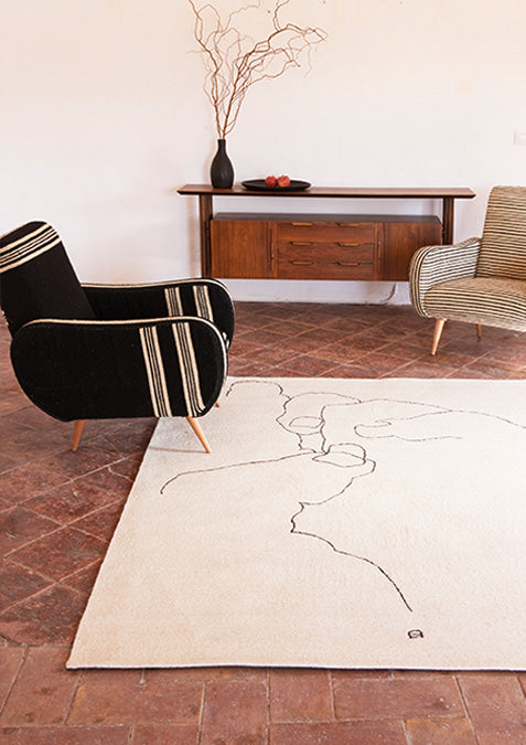 Chillida Mano 1993 Rug