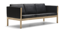 CH163 3 Seat Sofa Oak