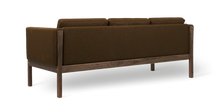 CH163 - 3 Seat Sofa (For Walnut Base)