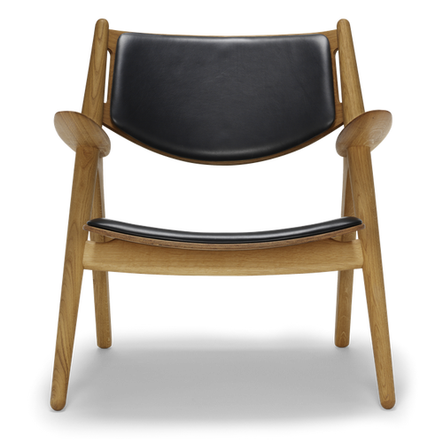 CH28 Lounge Chair - Upholstered Seat