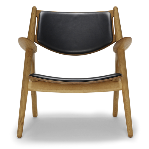 CH28 Easy Chair - Upholstered Seat