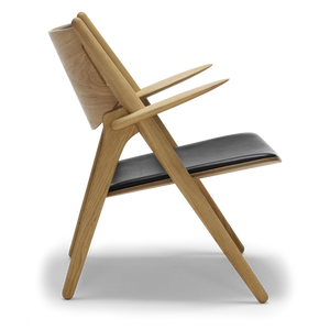 CH28 Easy Chair - Upholstered Seat