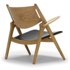 CH28 Easy Chair - Upholstered Seat