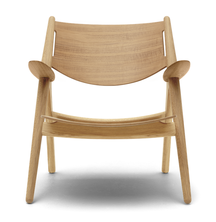 CH28T Easy Chair, unupholstered