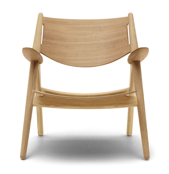 CH28T Lounge Chair, Unupholstered