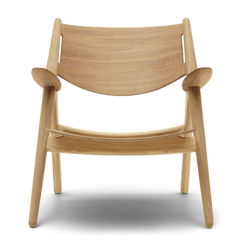 CH28T Easy Chair, unupholstered