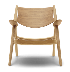 CH28T Easy Chair, unupholstered