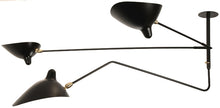 Ceiling Lamp 2 Still Arms & 1 Curved Rot