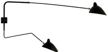 Applique 2 Bras Pivotant dont 1 Courbe