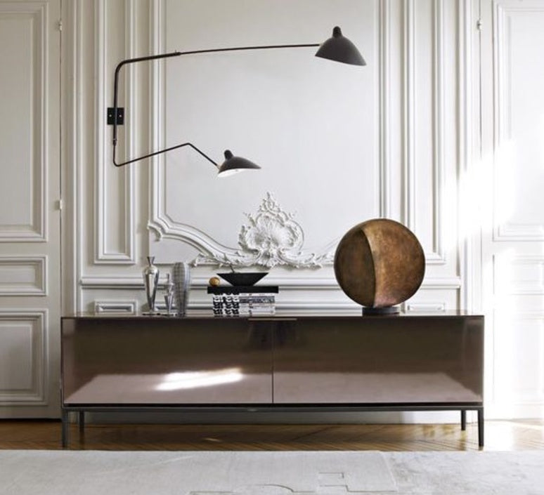 Applique 2 Bras Pivotant dont 1 Courbe