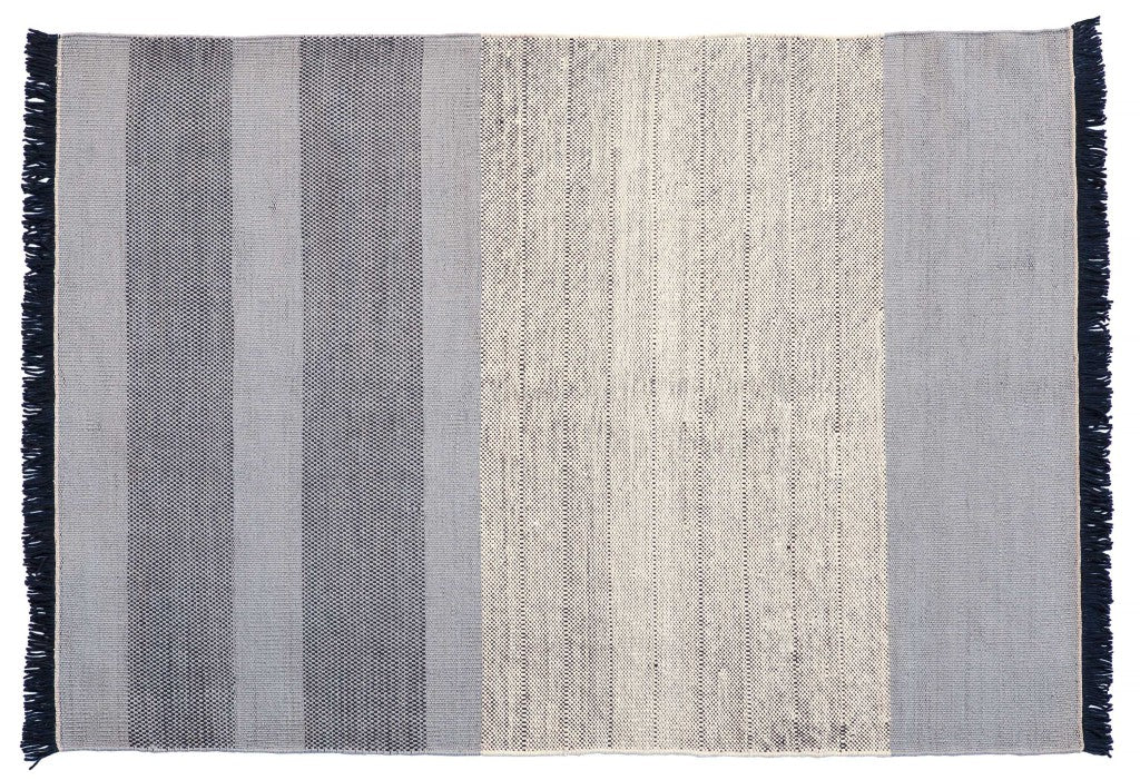 Tres Stripes Blue Rug - 200x300cm